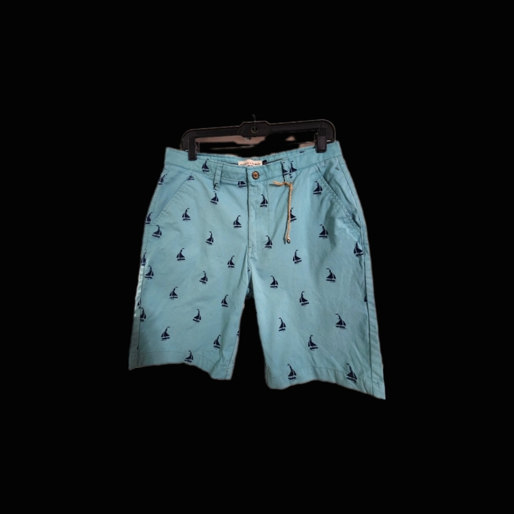 Hudson & Barrow blue shorts